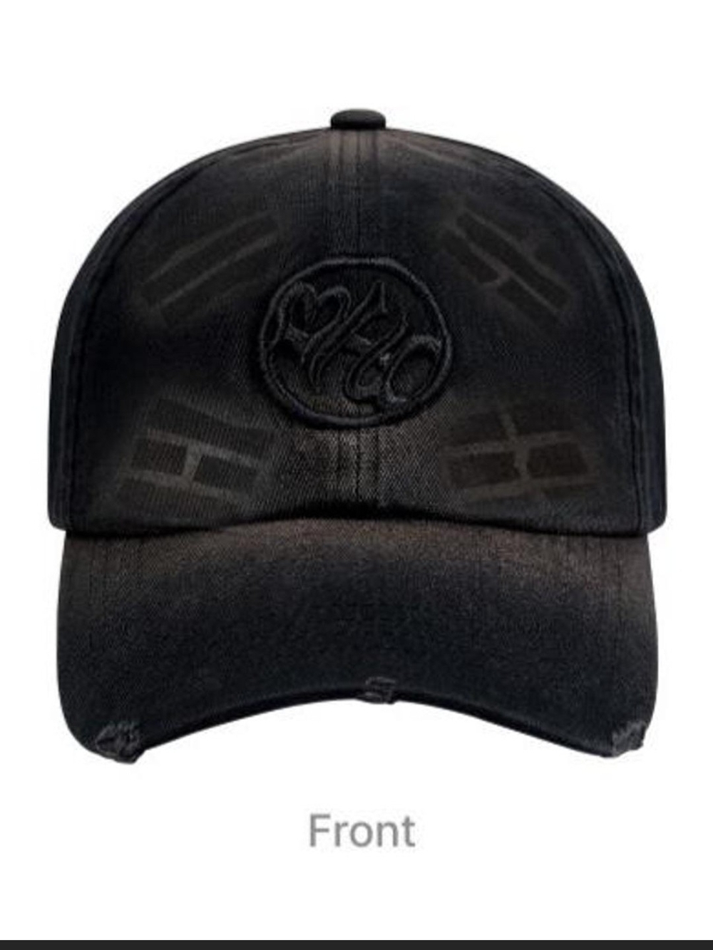 BTS Black Embroidered Logo Hat Cap Arirang Official Tour Merch